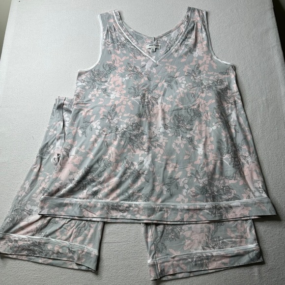 Vintage Anne‎ Klein Womens Pajama Set Size M - Picture 1 of 13